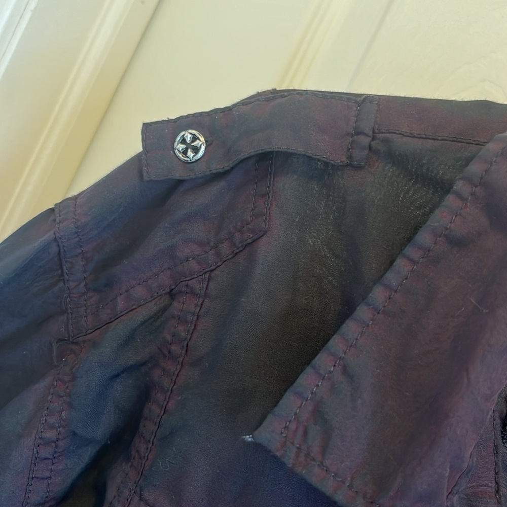 Affliction Black Cherry Live Fast Button Down Shi… - image 3